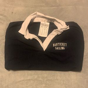 Brandy Melville Nantucket Sailing Collar Shirt